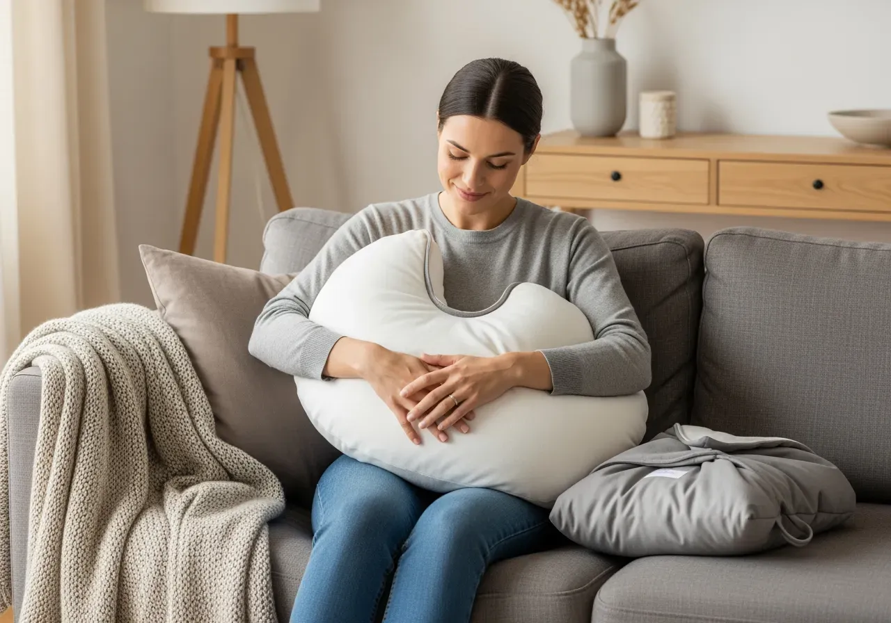 Amningskuddar och amningsmuff för nybörjare