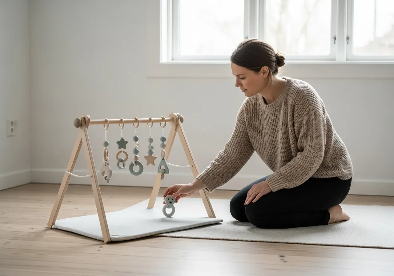 Babygym för nybörjare med sensorik