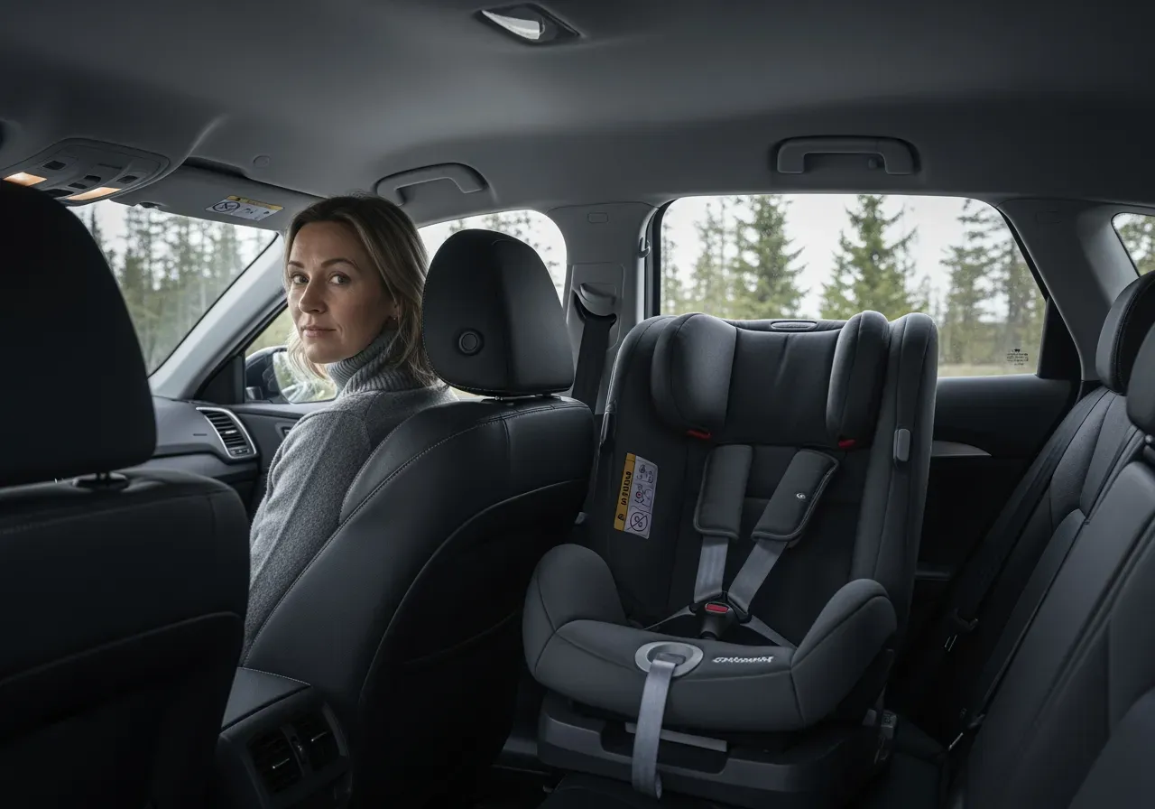 Babyskydd för nybörjare i bilen
