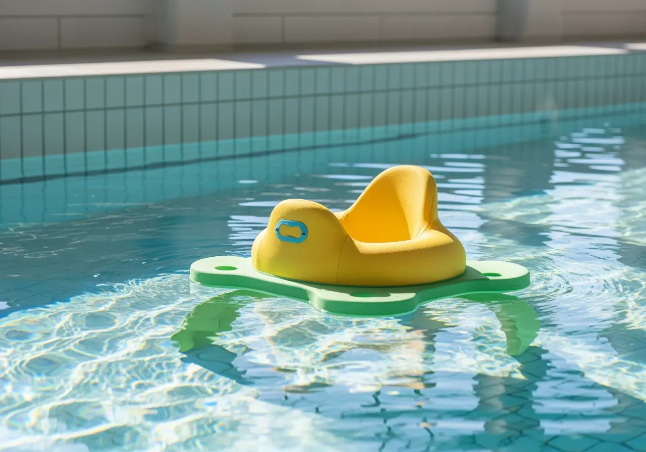 Säkra badringar för små bebisar