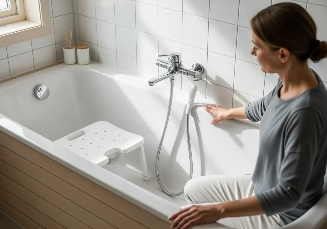 Badstol för badbalja guide