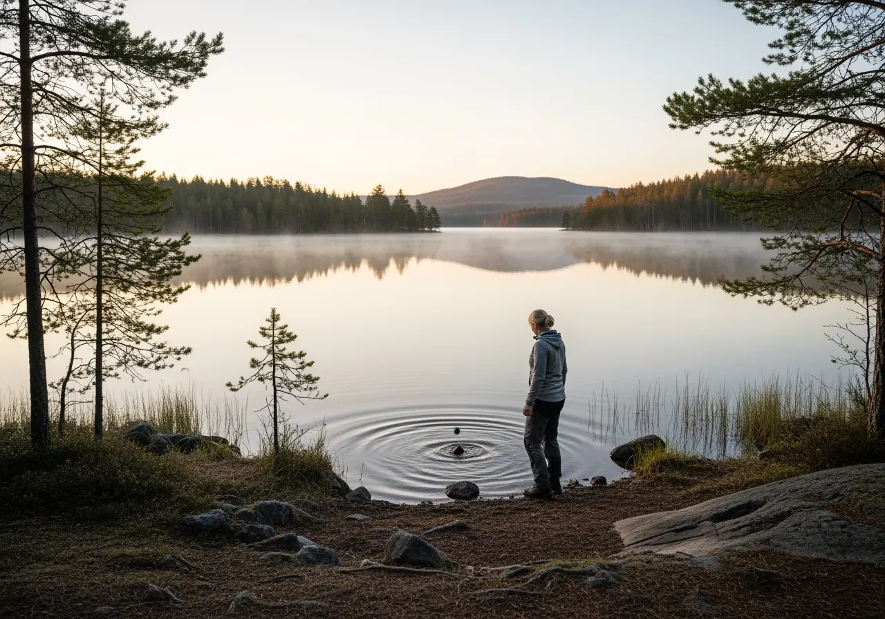Barnservis för nybörjare vid mat