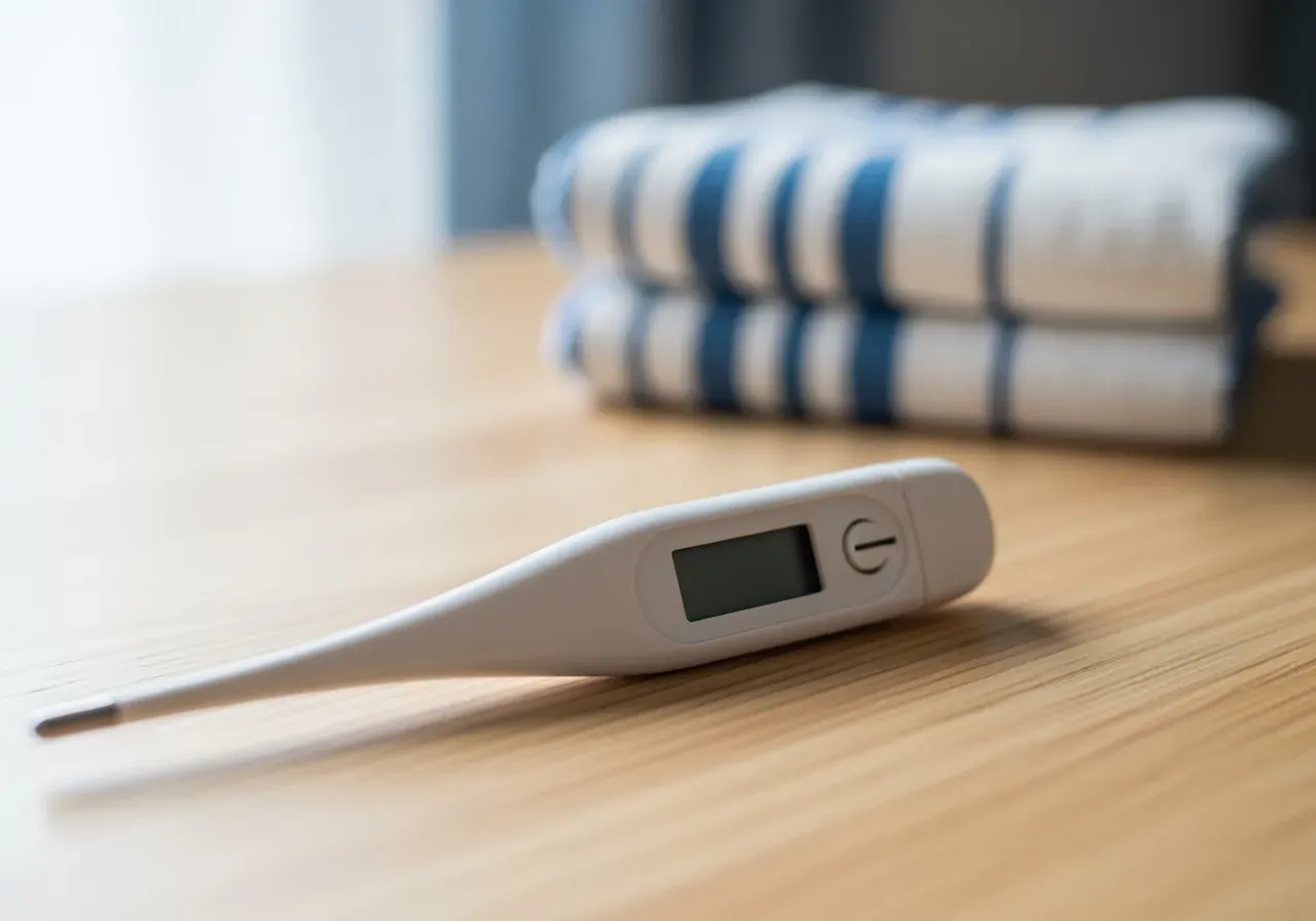 Febertermometer för barn hemma