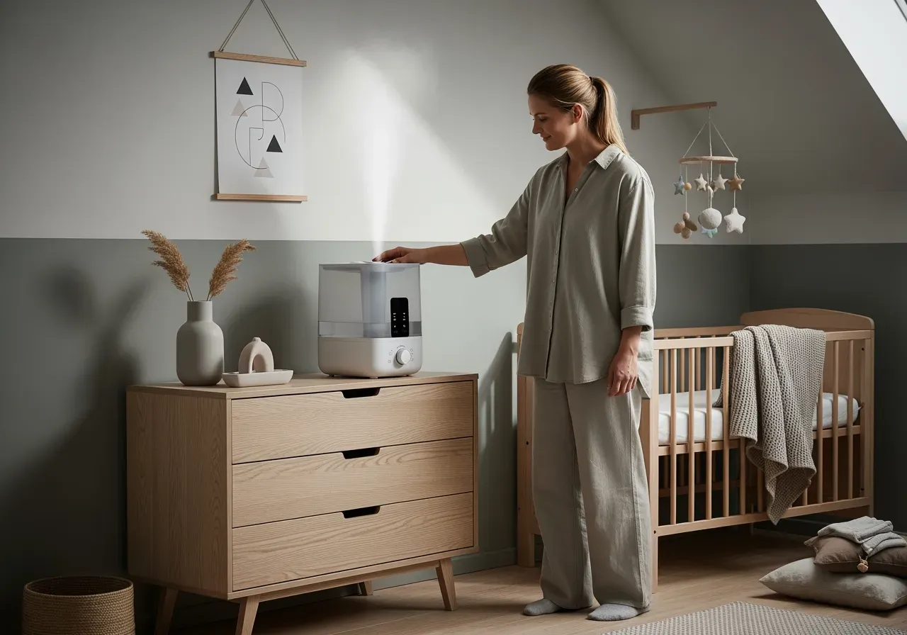 Luftfuktare och rätt fukt i babyrum