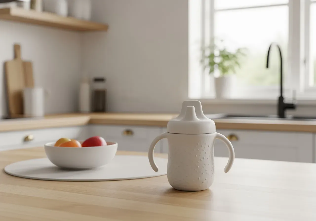 Pipmugg för nybörjare i övergång