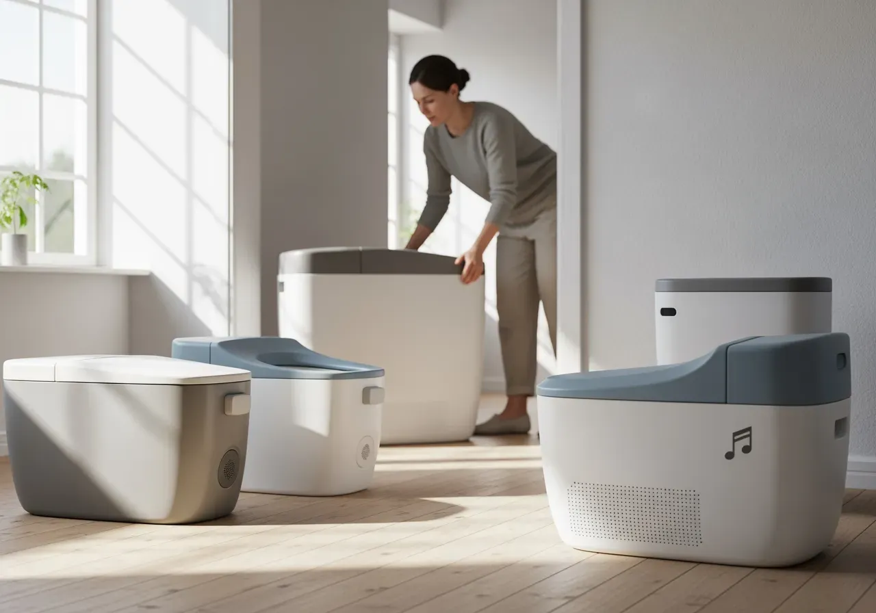 Pottor med ljud för barn