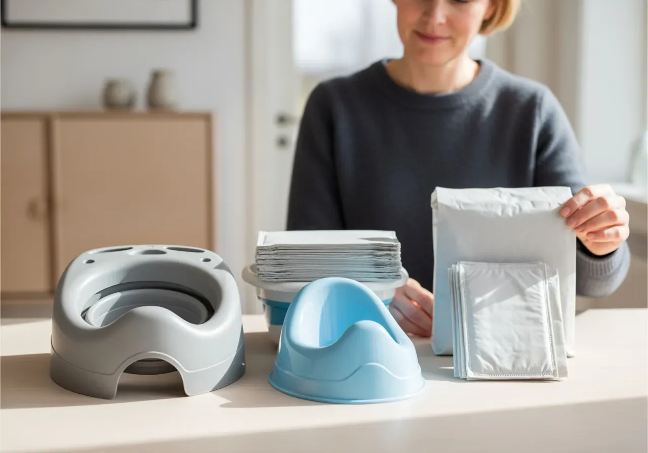 Resepottor och påsar för resor