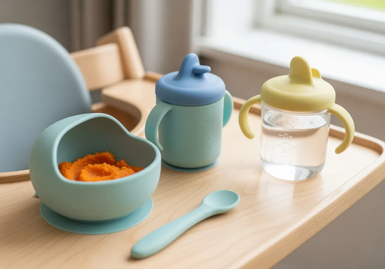 Spillfri matning för små nybörjare