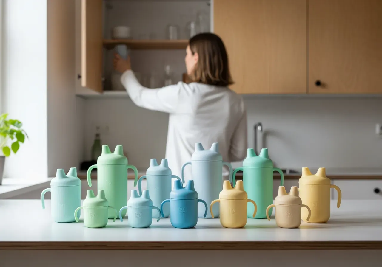 Val av pipmugg för bebis