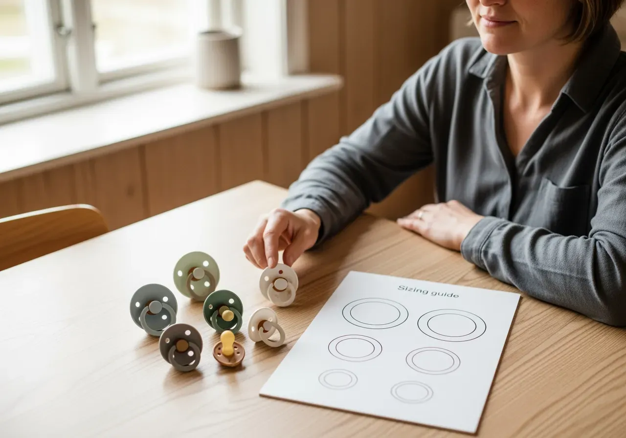 Välj rätt nappstorlek för baby