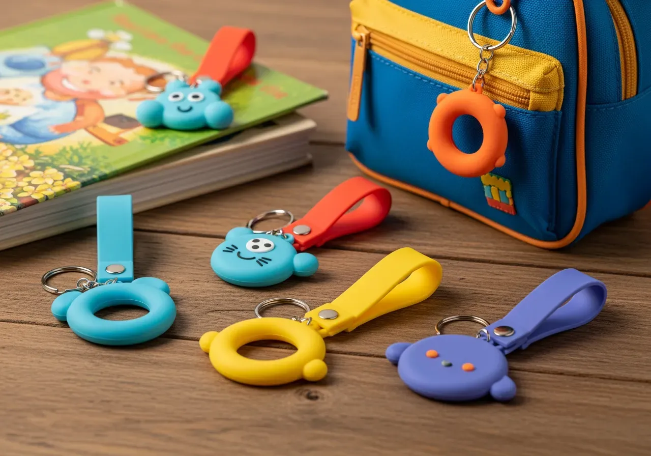 Nyckelringar för barn och accessoarer