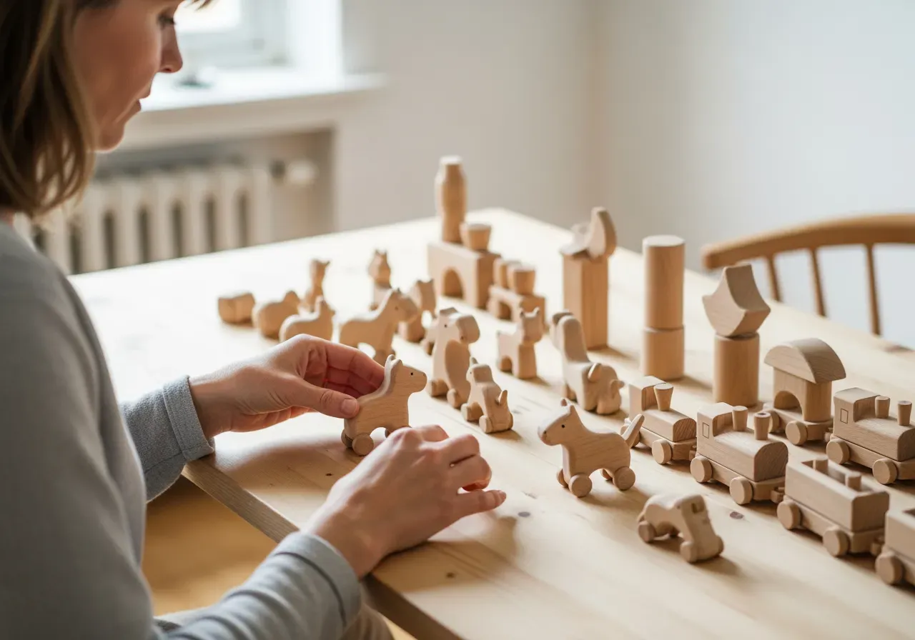 Aktivitetsleksaker för bebisar hemma