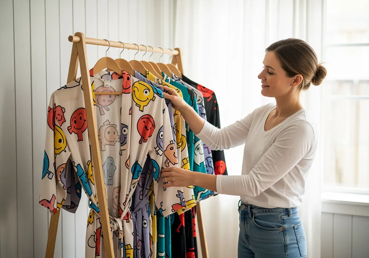 Barnmorgonrockar med populära figurer