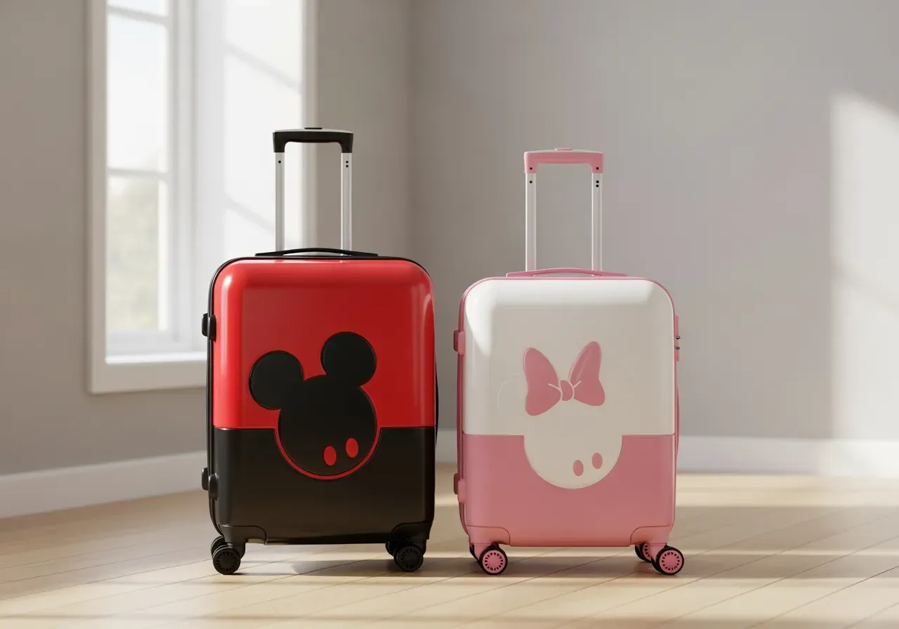 Disney barnresväskor med Musse och Mimmi