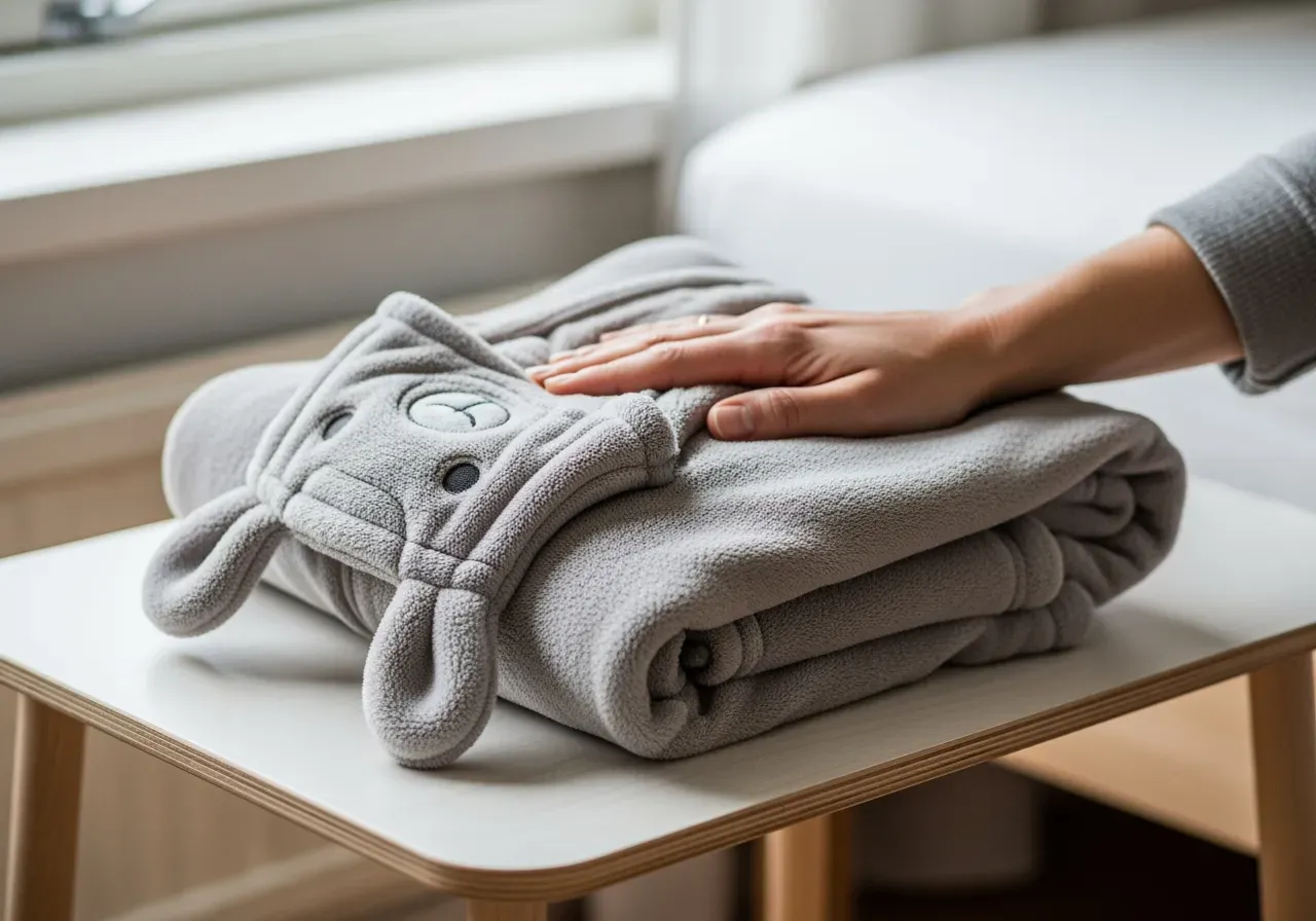 Figurpyjamas för barn med komfort