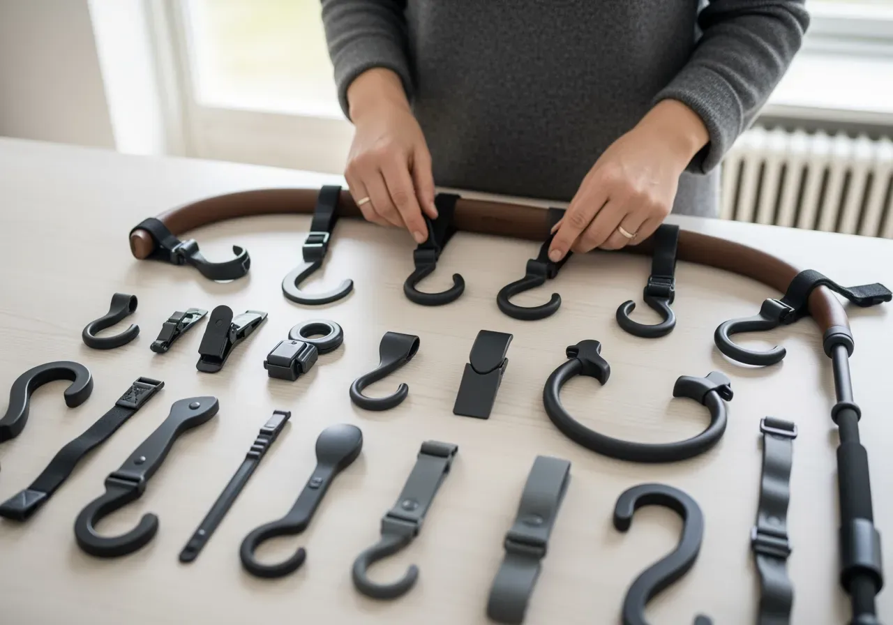 Guide till barnvagnshängen och fästen