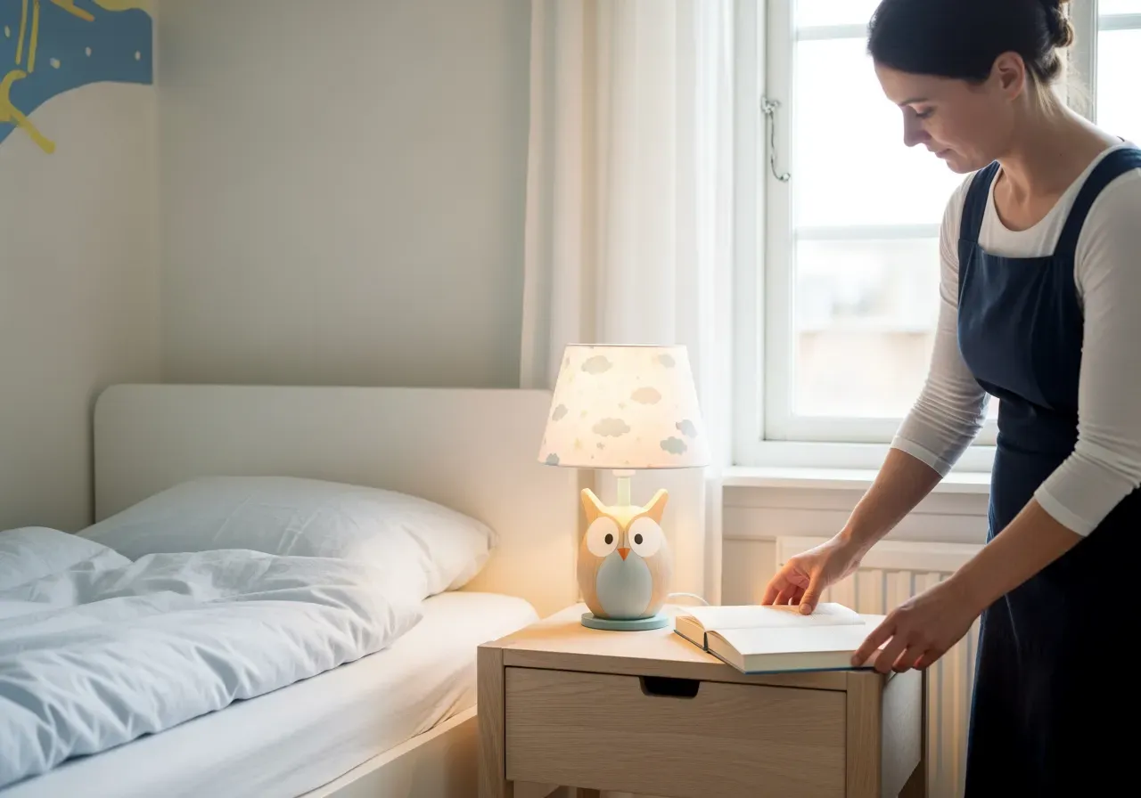 Dalber bordslampor för barnrum