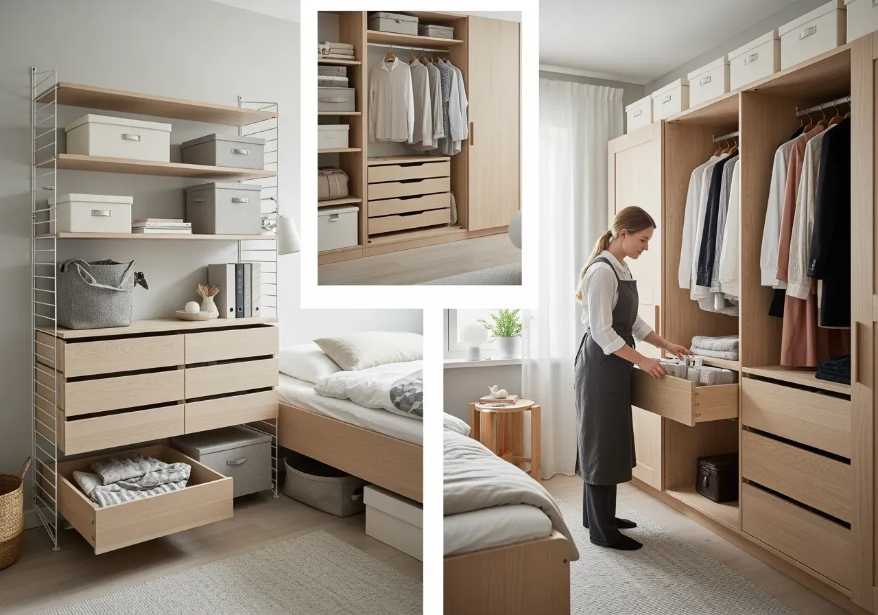 Smart förvaring i barnrummet