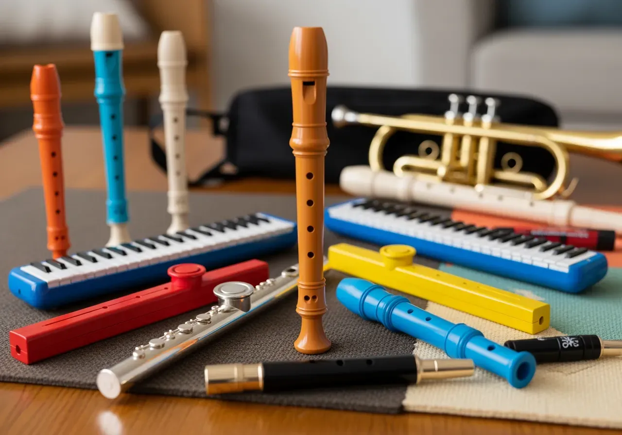 Blåsinstrument för barn och leksaker