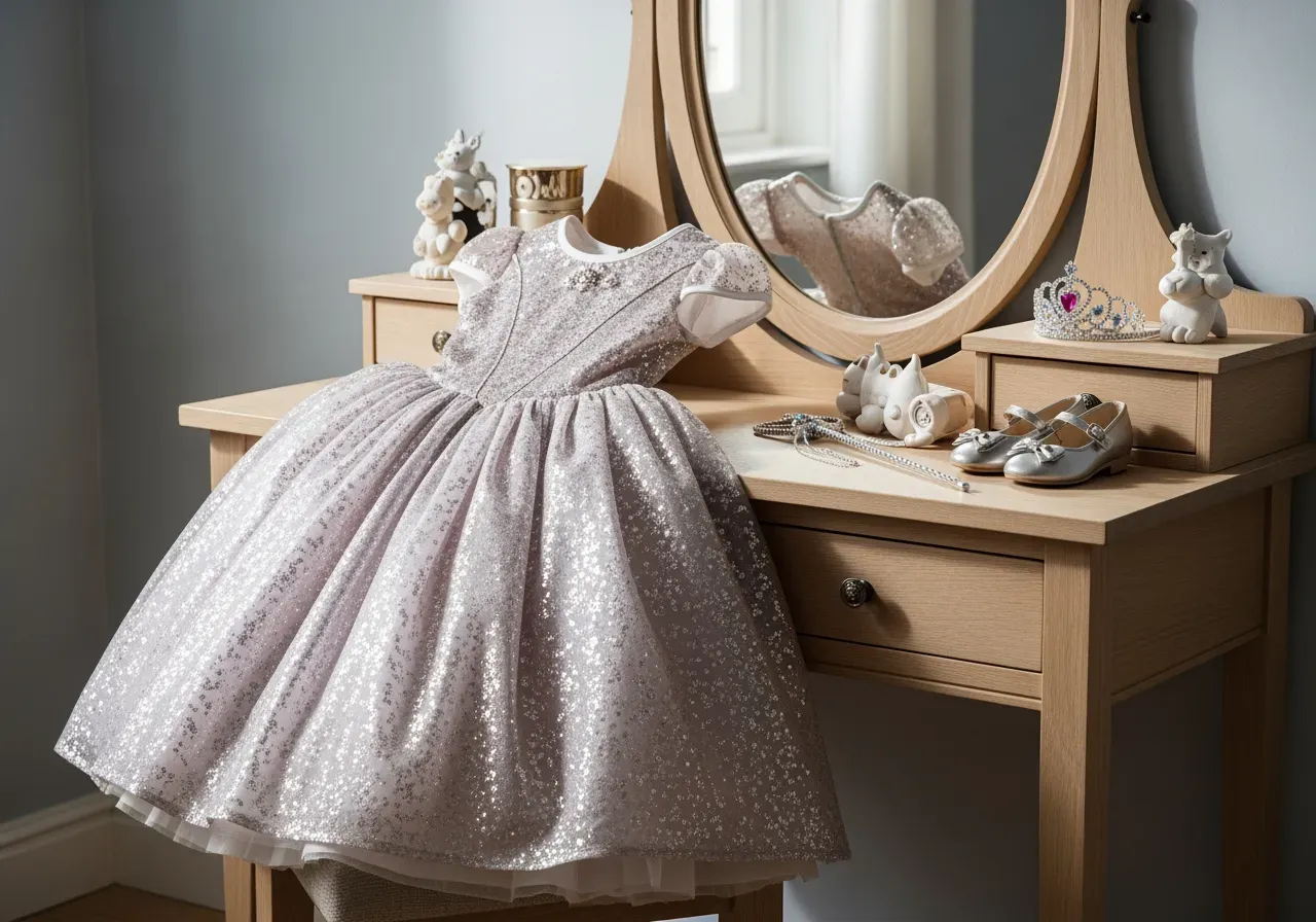 Prinsesskläder och tillbehör för barn