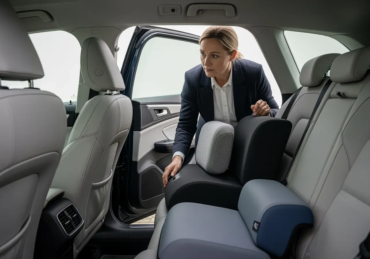 Välja bälteskudde för bilen