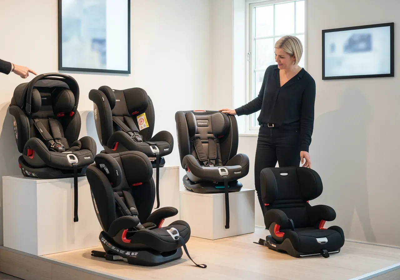 Välja Cybex babyskydd steg för steg