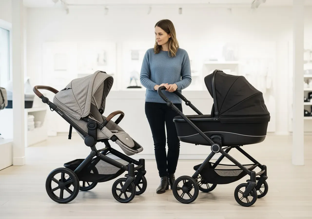 Välja sittvagn eller sulky