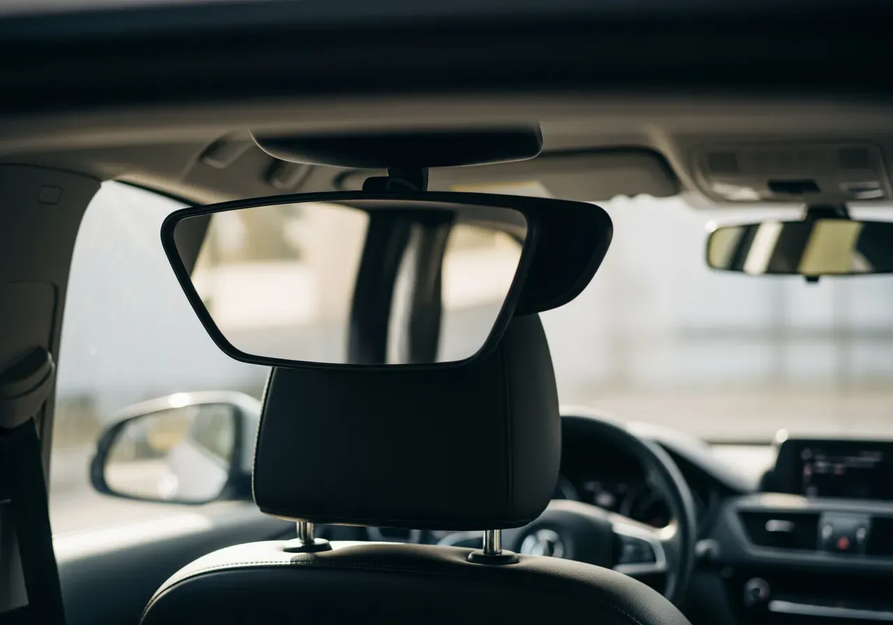 Bilspeglar för barn i bilen