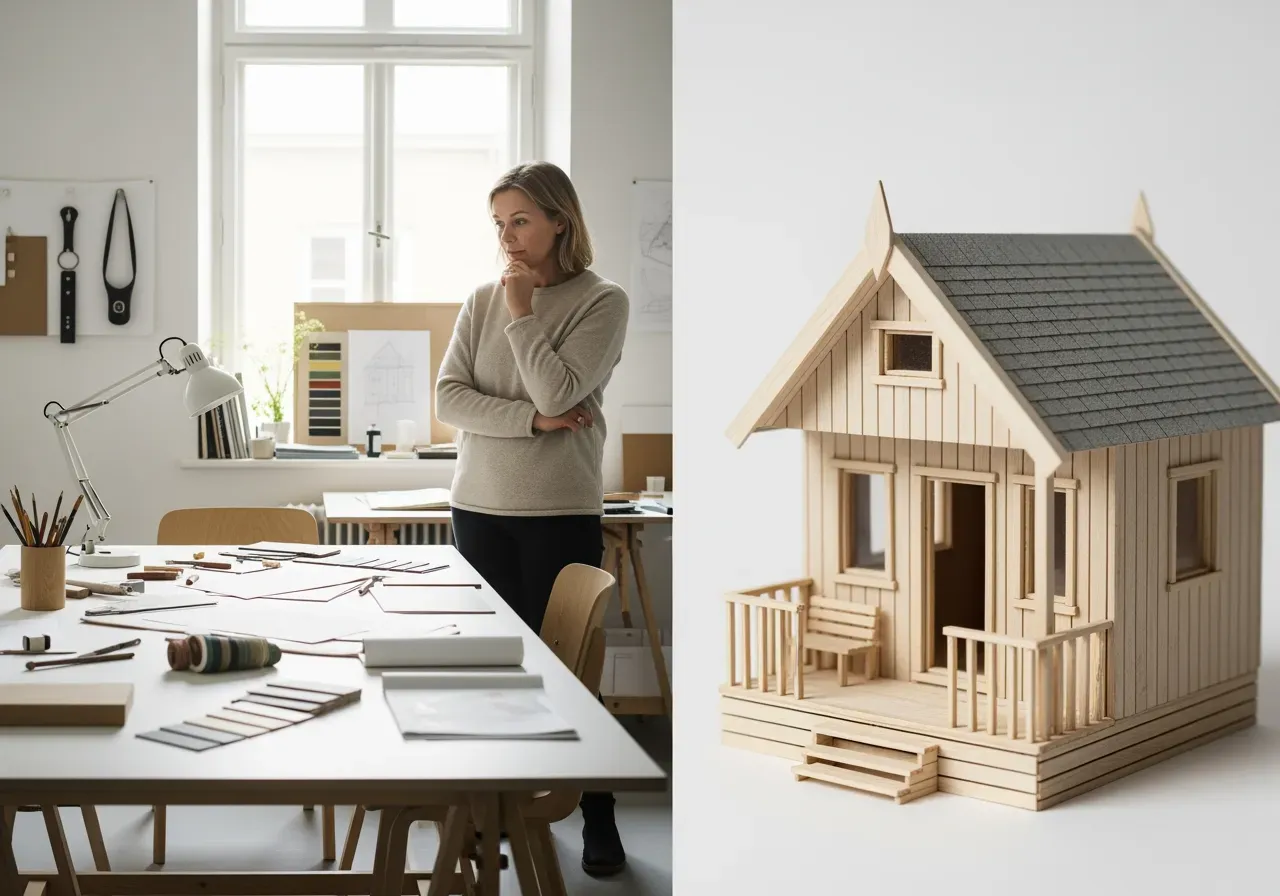 Barbie designstudio och strandhytt guide