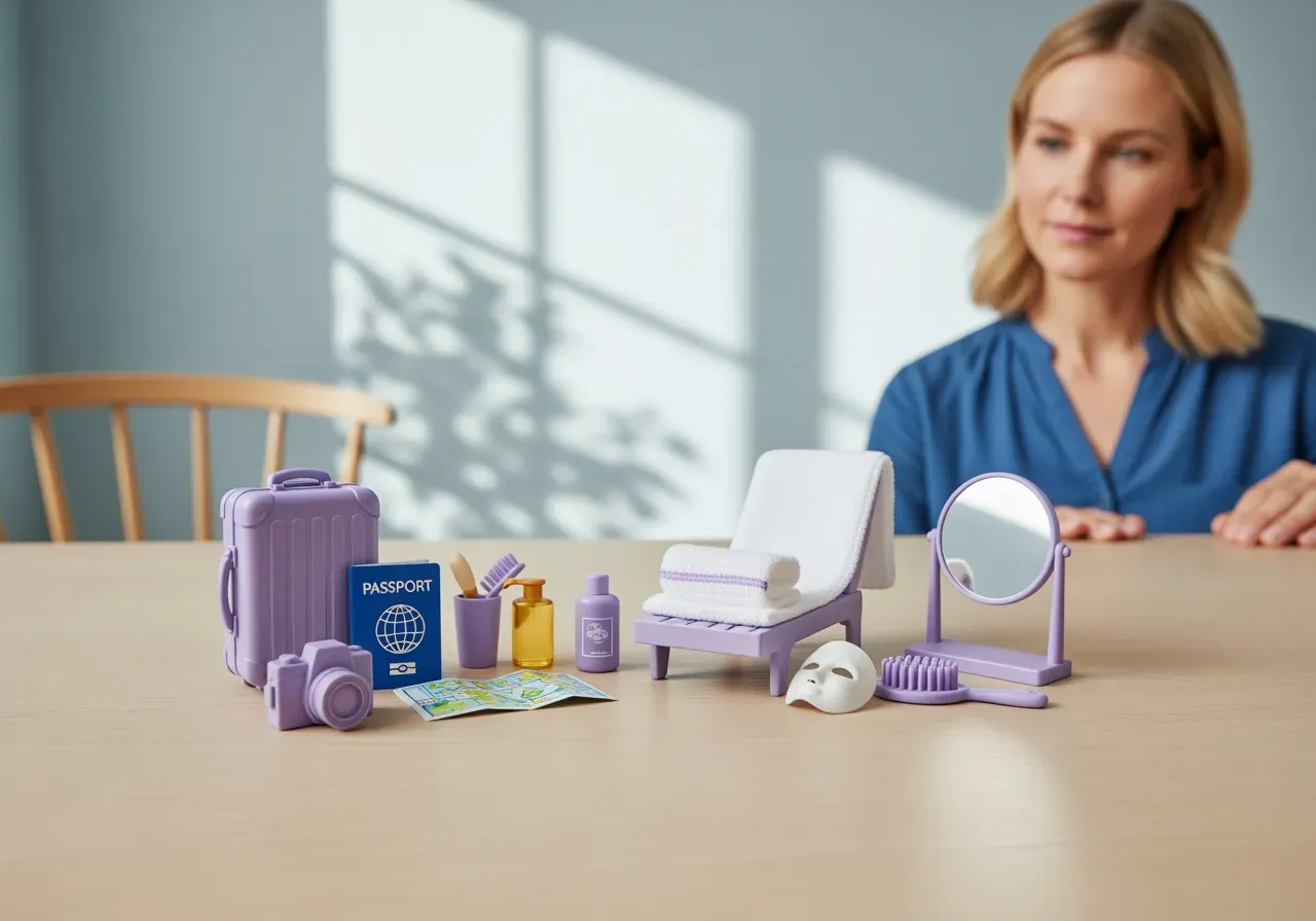 Barbie-lekset för nybörjare resa och spa