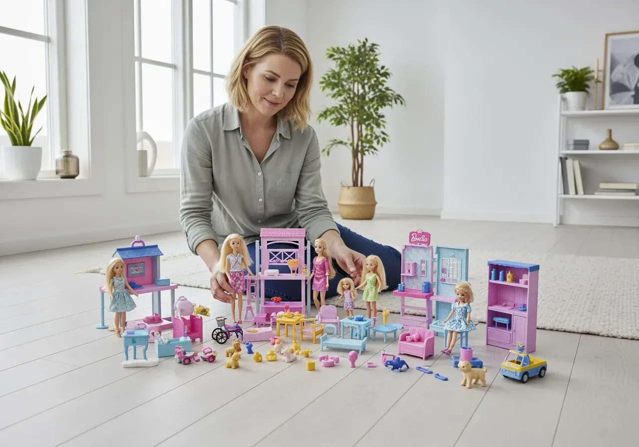 Barbie och Chelsea lekset för syskon