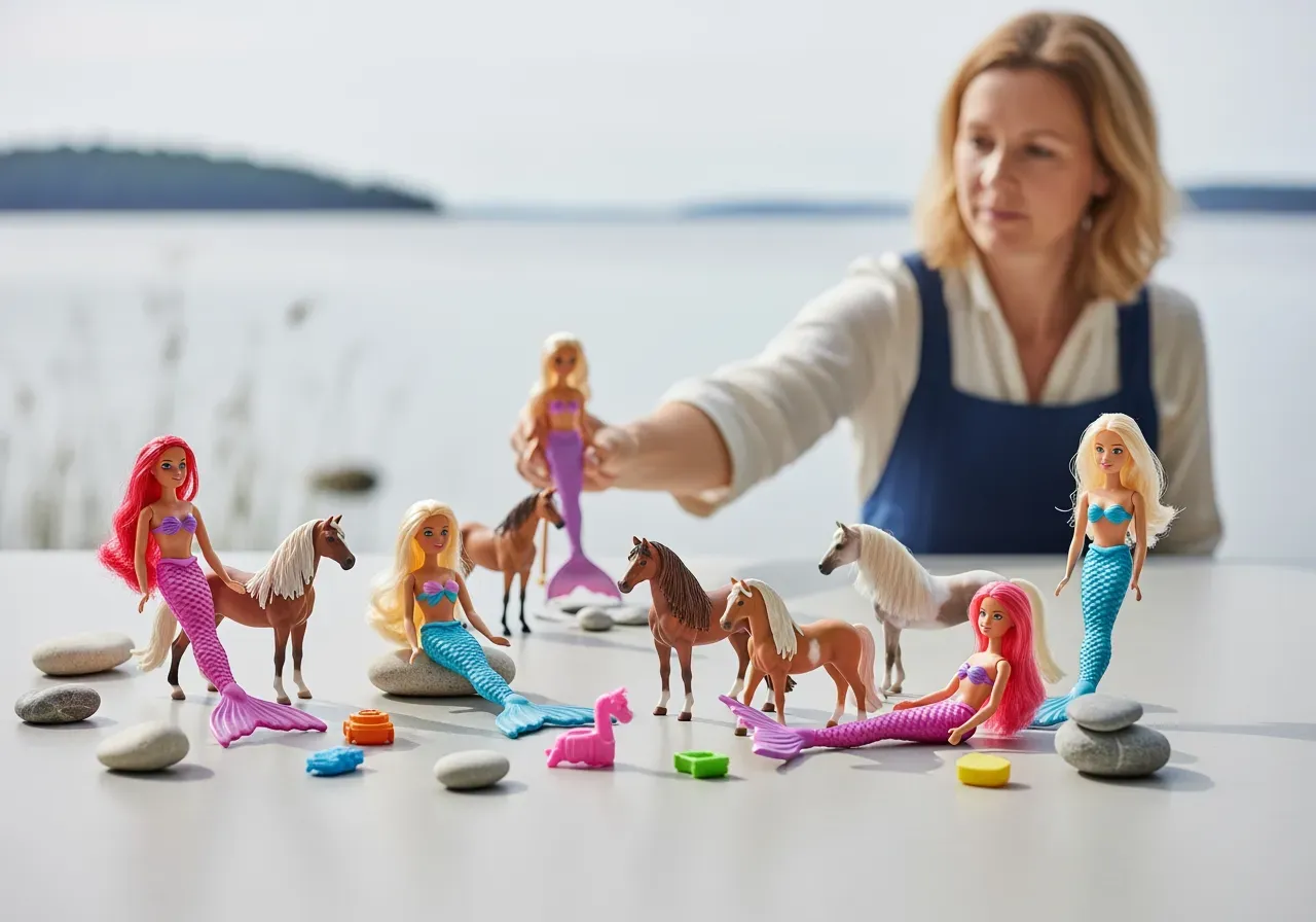 Barbie sjöjungfrur och hästar lektips