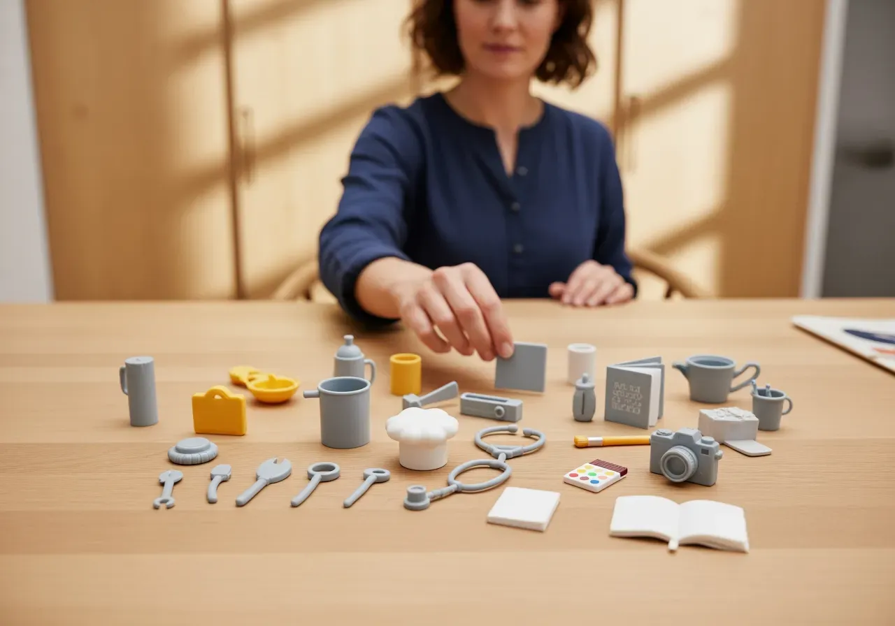 Barbie yrkeslekset för kreativ lek