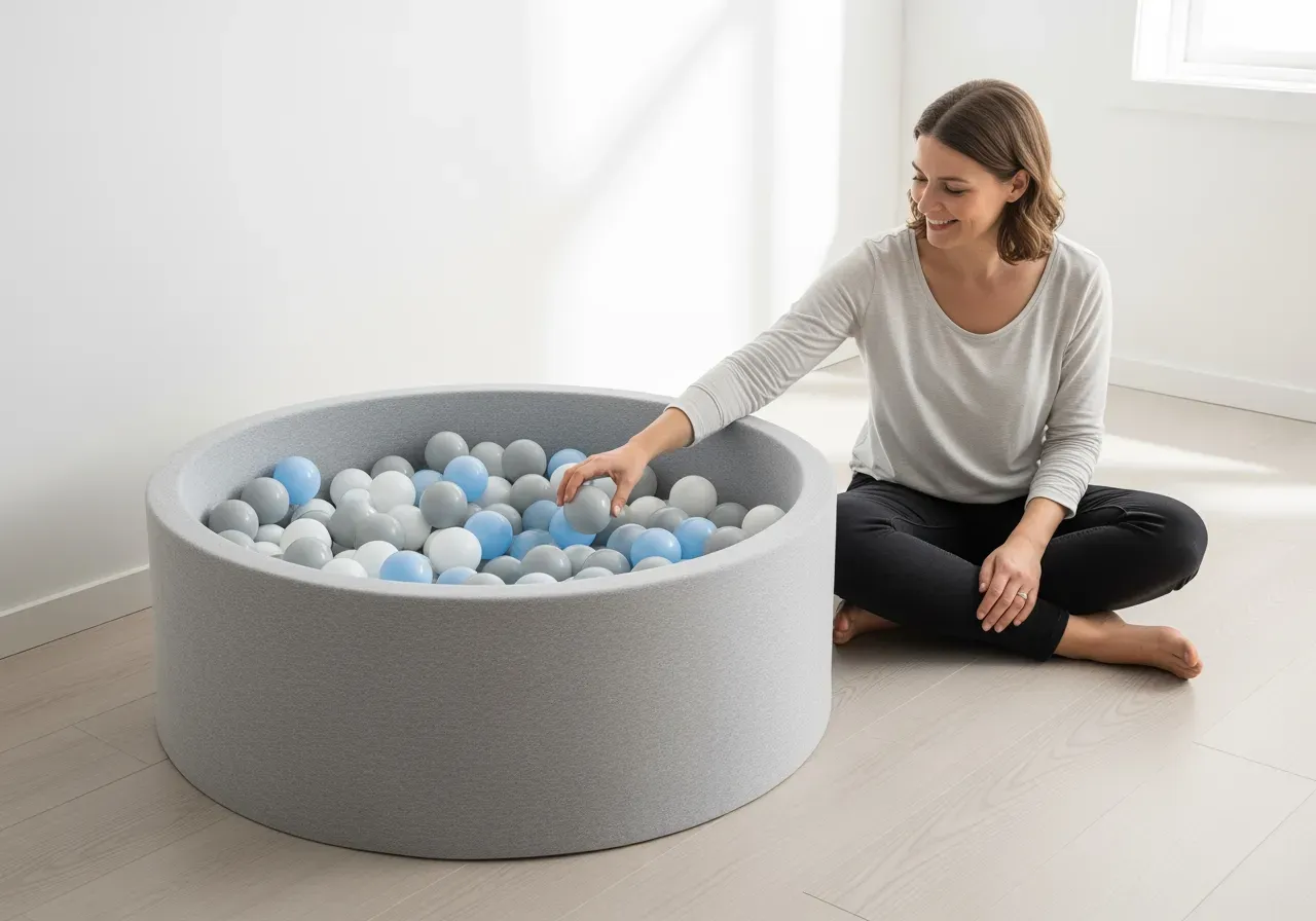 Bollhav för barn hemma enkelt