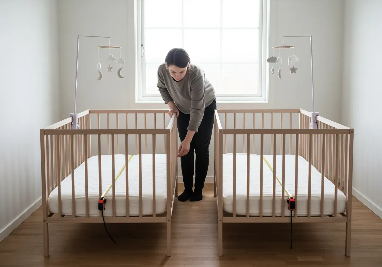 Docksängar med sängmobil och madrassmått