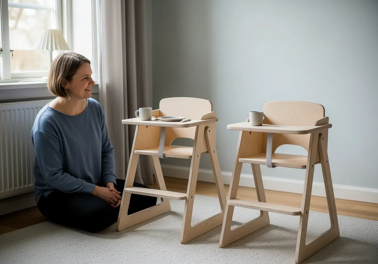 Dockstolar för måltidslek hemma