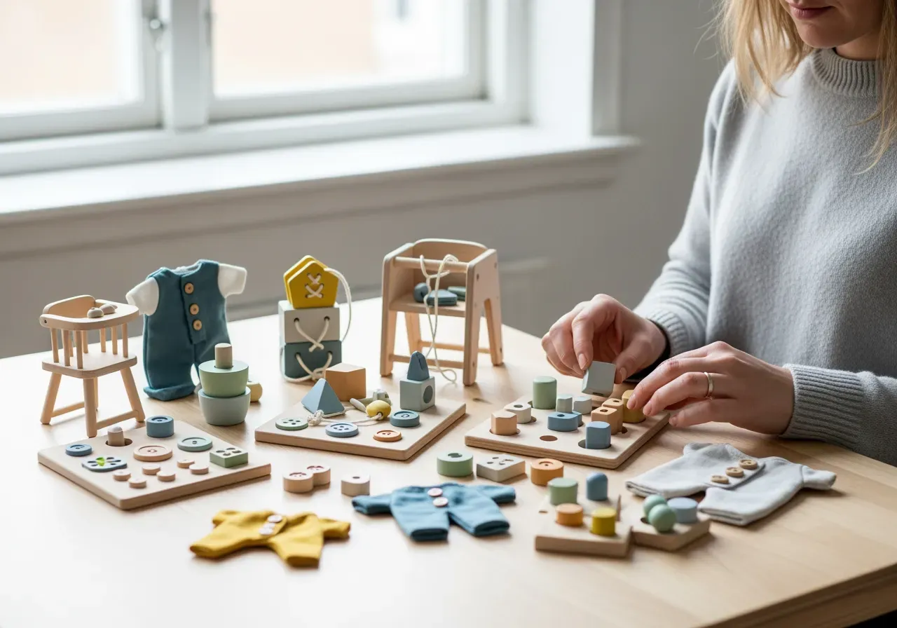 Finmotoriska lekset för docklek