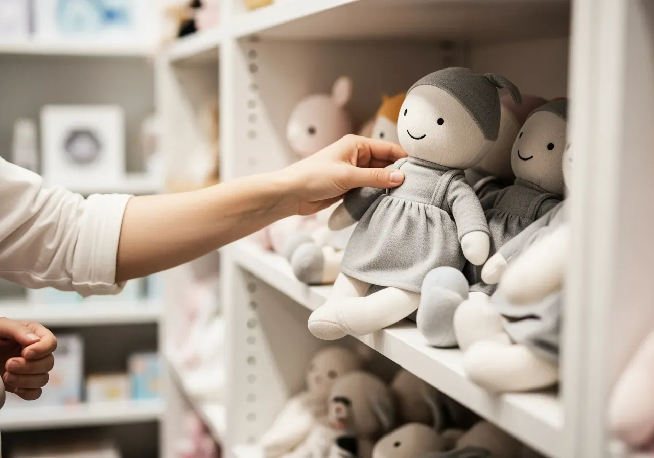 Välja första dockan för barn