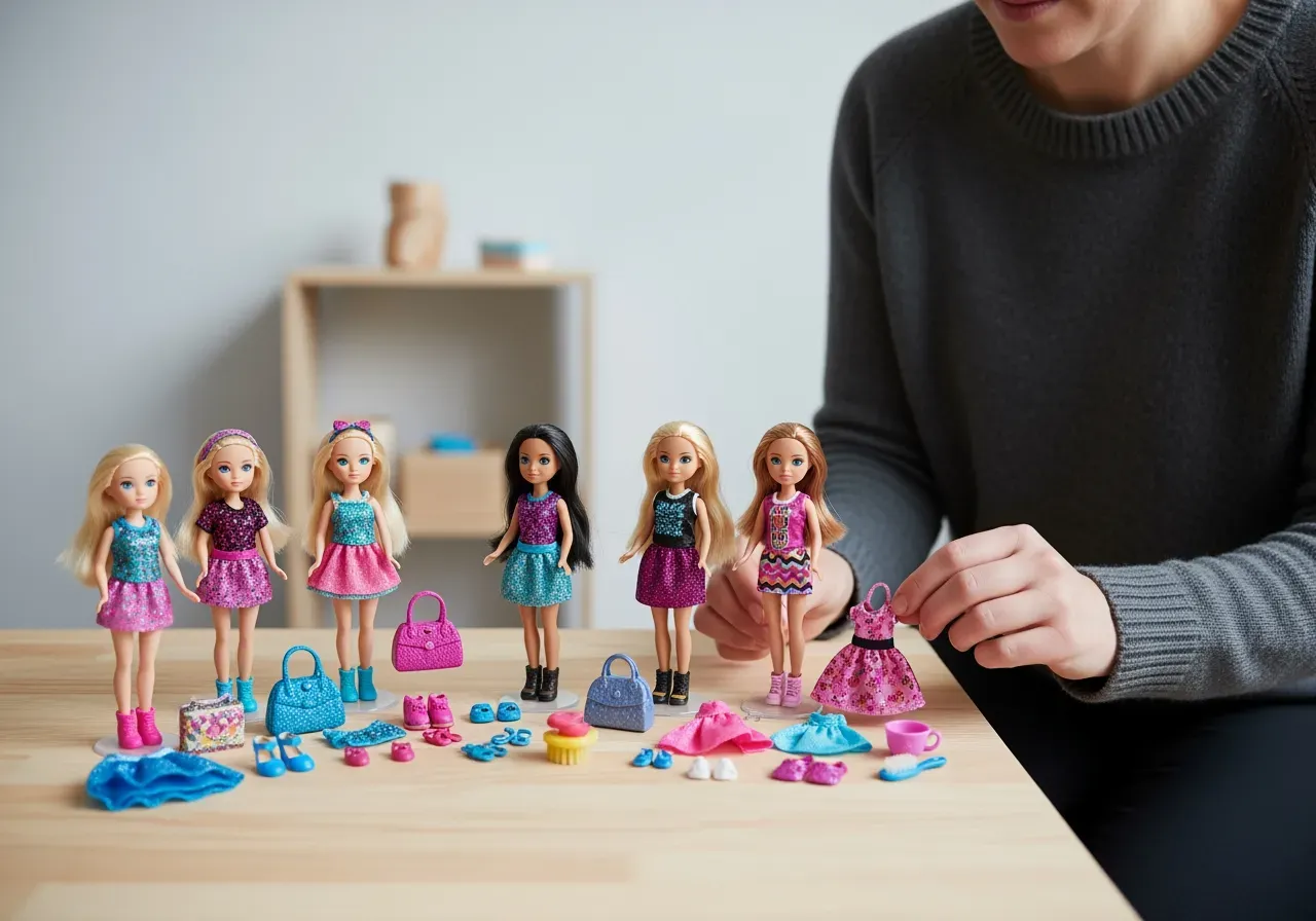 Glitter Girls dockor storlek och tillbehör