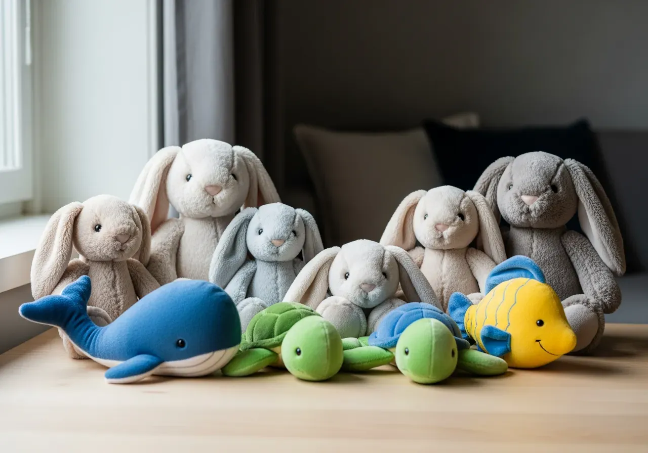 Gosedjur kaniner och vattenvänner