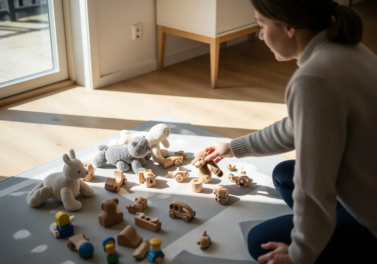 Leksaker för syskon och bebis