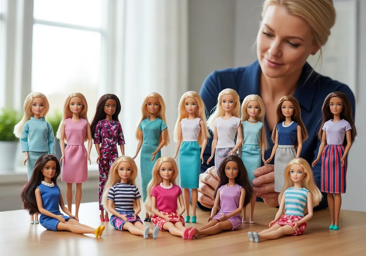 Barbie modedockor för nybörjare