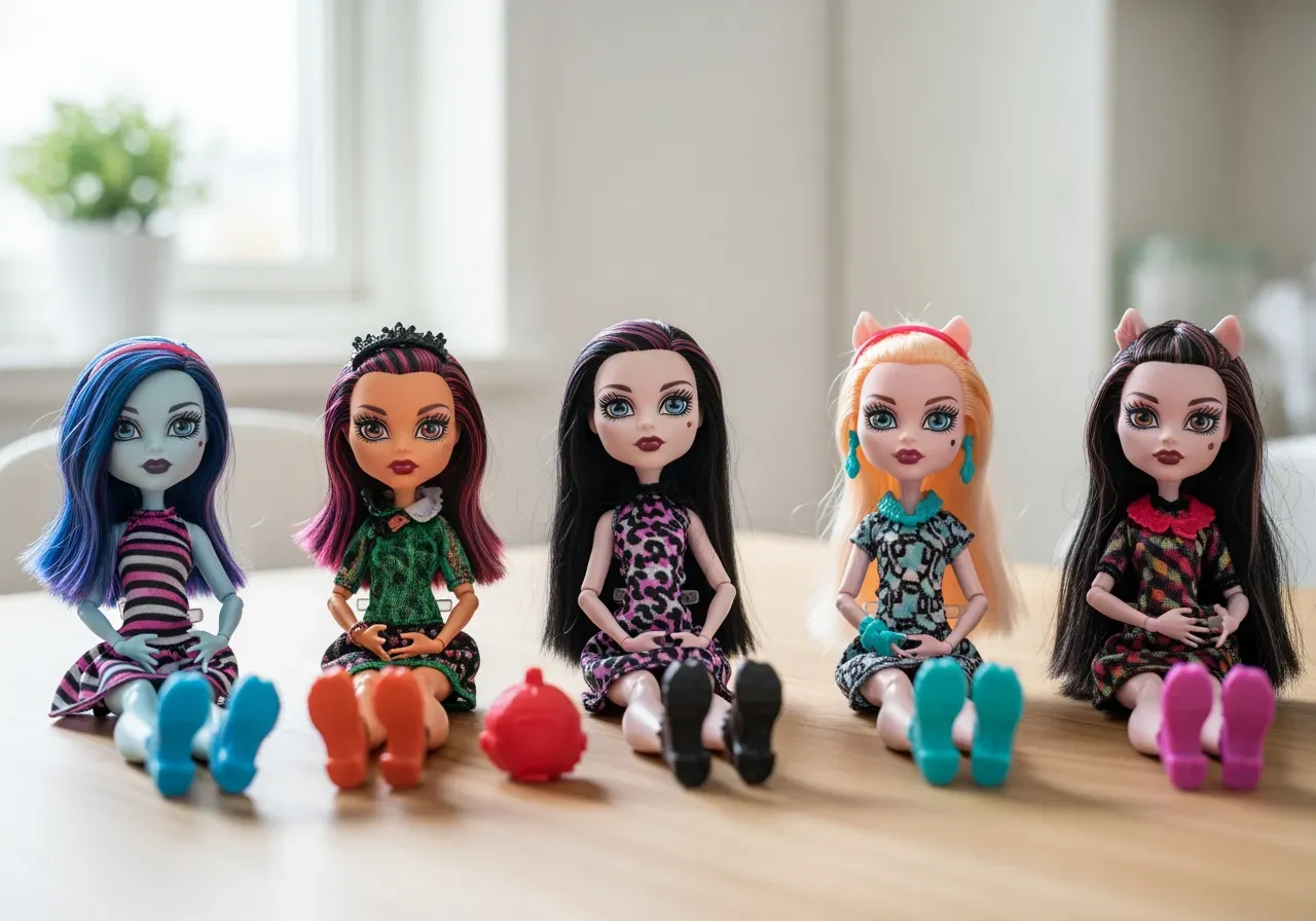 Monster High dockor för nybörjare