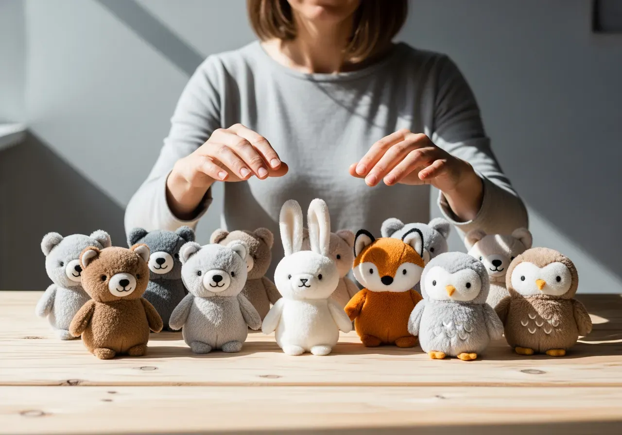 Små djurgosedjur 15 cm guide