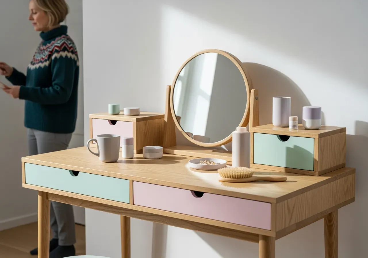 Lekfulla sminkbord för barn