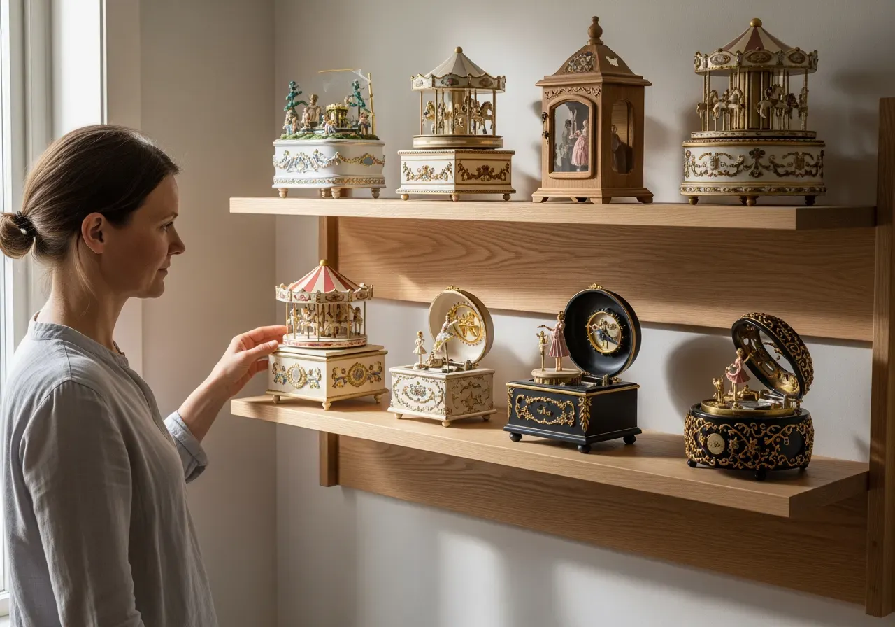 Speldosor för bebisar hemma