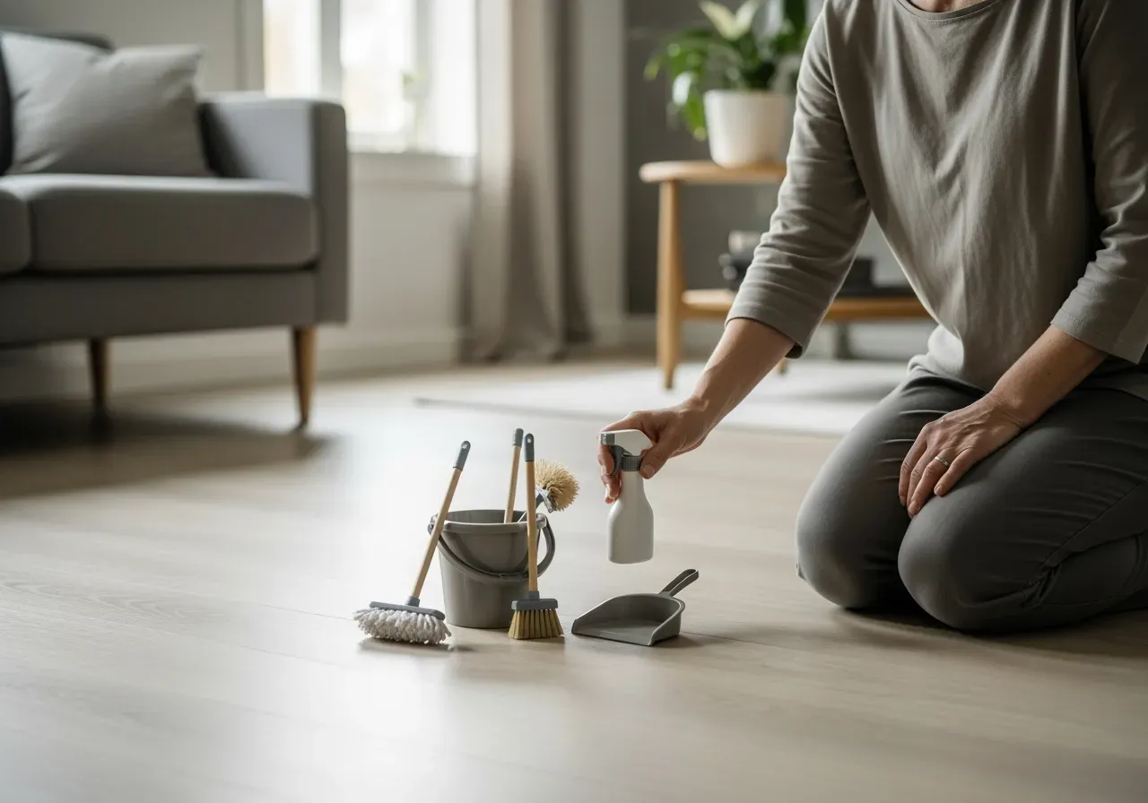 Städleksaker för barn hemma