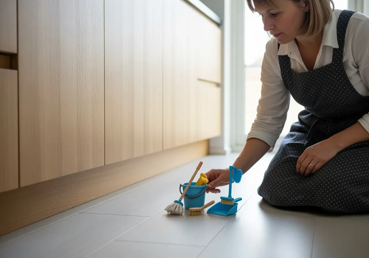 Städleksaker för barn hemma