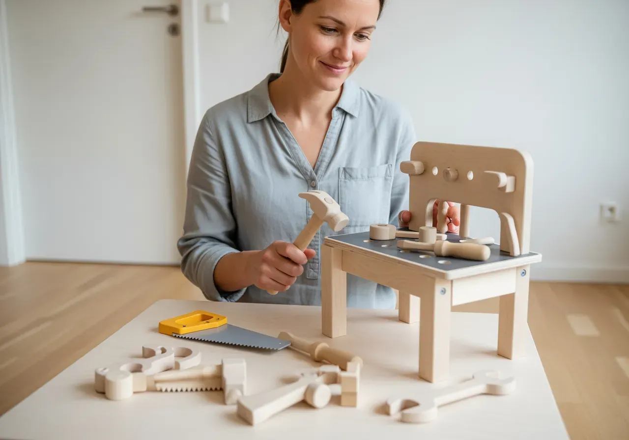 Verktyg i rolleken för barn