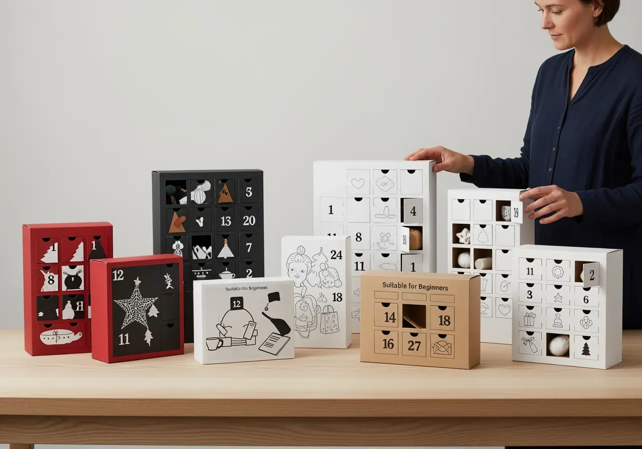 Adventskalendrar för barn och nybörjare